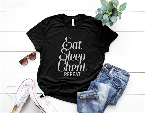 Download Free Eat Sleep Cheat Repeat Printable Cut Images